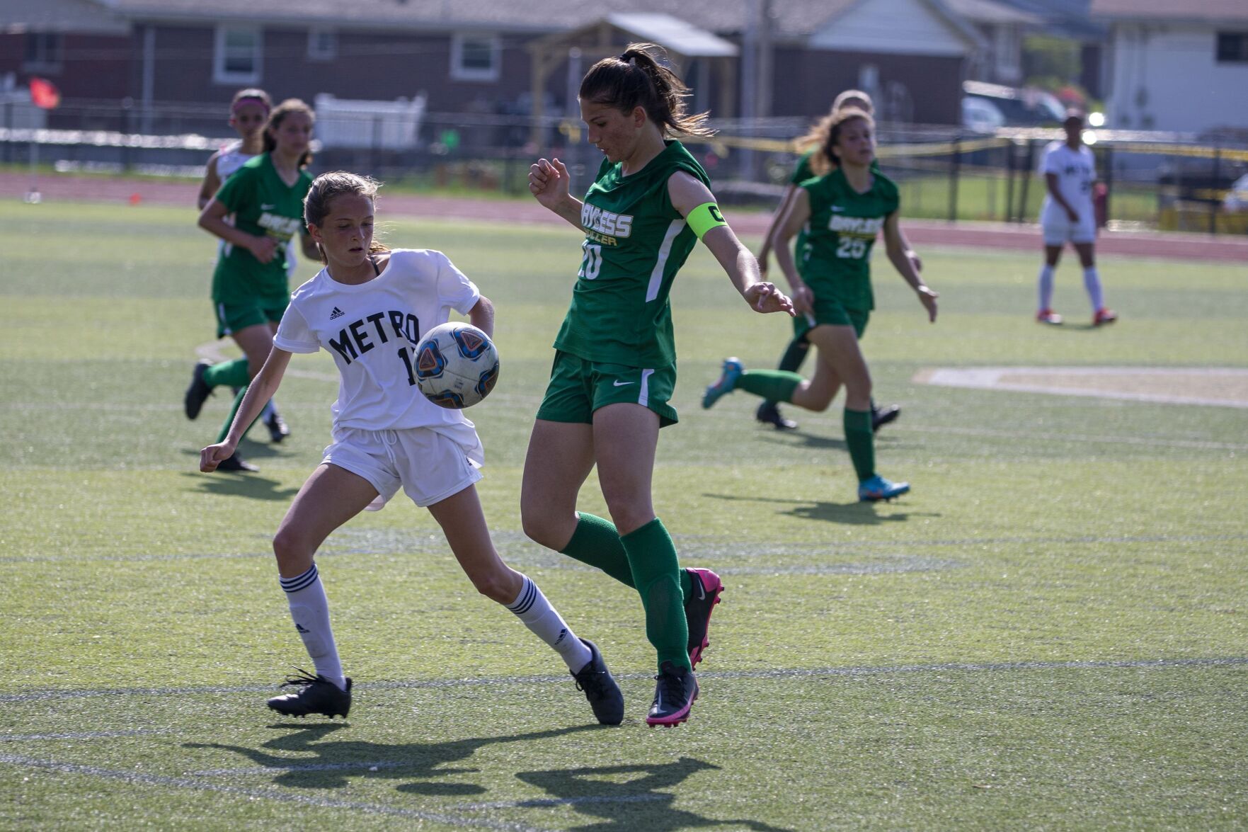 Metro girls soccer plays Bayless